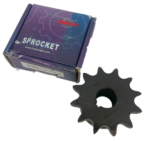 3/4'' bore (12) tooth sproket